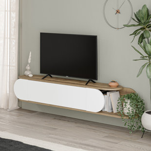 Tv stand with built deals in speakers